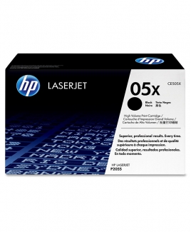 HP 05X LaserJet Toner Cartridge, black (CE505X)